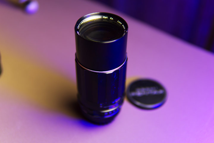 Objectif vintage Pentax Asahi Super Takumar 200mm f4